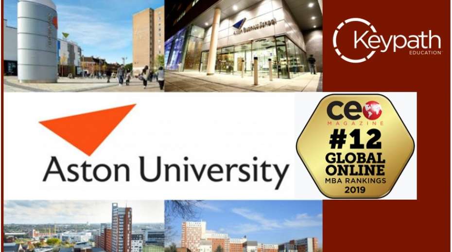 Aston University’s Online MBA ranked 12th in the world  Keypath Education